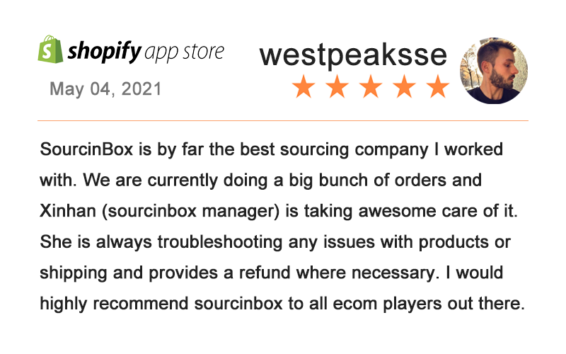 SourcinBox Reviews-Shopify